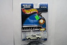 2002 HOT WHEELS MOTOR CITY CLASSICS '68 MUSTANG NEAR MINT ON NEAR MINT CARD!