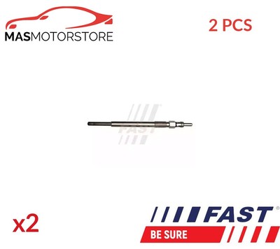 GLÜHKERZE GLÜHKERZEN FAST FT82739 2PCS P FÜR CITROËN BERLINGO,C3 I,C4 I,C3