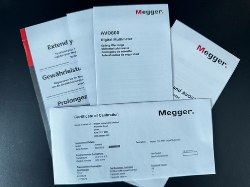 Megger AVO 830 True RMS - Imagen 5 de 10