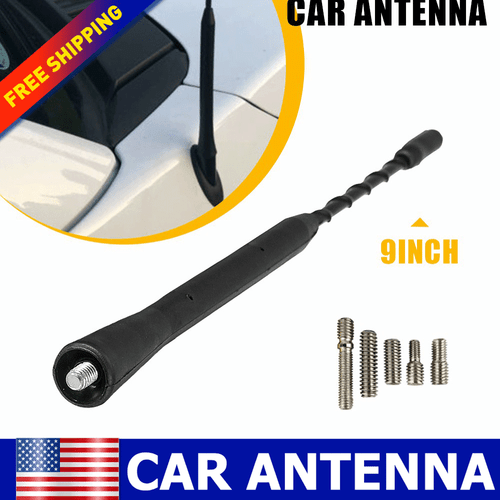 Universal 9.6" Carbon Fiber Antenna AM/FM for Car Boat 1.4"/3"/4"/4.7"/5.5"/7" - Picture 14 of 21