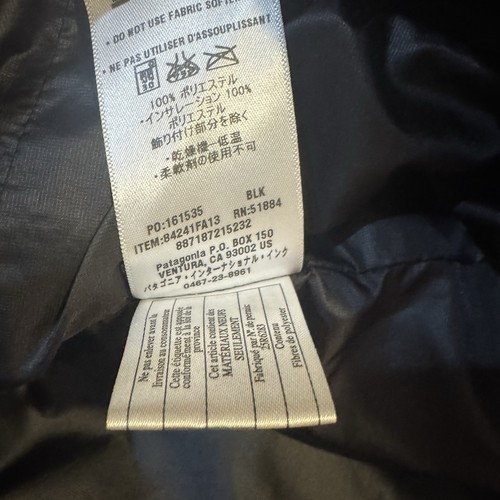 Patagonia Men's Nano Puff Vest Black Puffer XXL - Picture 4 of 4