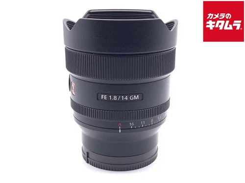 SONY FE 14mm F1.8 GM (SEL14F18GM) for Sony FE mount from Japan -Near Mint- `1162