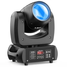 150W LED Moving Head Light RGBW Gobo Beam Stage Spot Lighting  with Flight Case