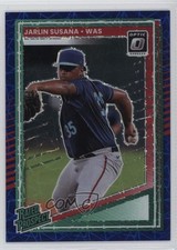 2025 Panini Donruss Optic Rated Prospects Blue Velocity Prizm Jarlin Susana 3y1