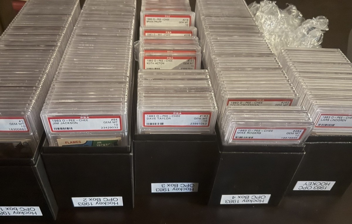1983 O-Pee-Chee *U-Pick* ALL PSA GRADED!! All 10's
