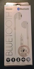 Sentry BT175 BlueTooth Wireless Earbuds, White NIB
