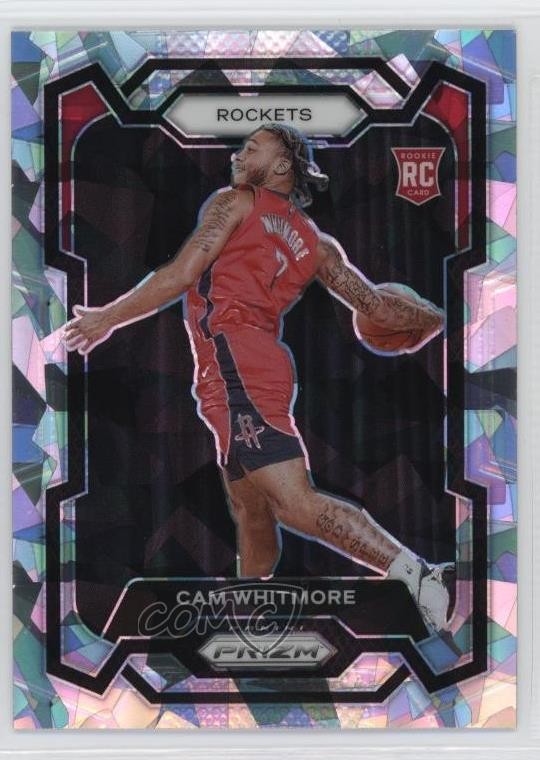 2023-24 Panini Prizm Ice Prizm Cam Whitmore #129 13c1