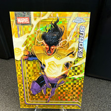2026 Topps Chrome Marvel Exodus #118 Gold X-Fractor 09/50 Mega Exclusive