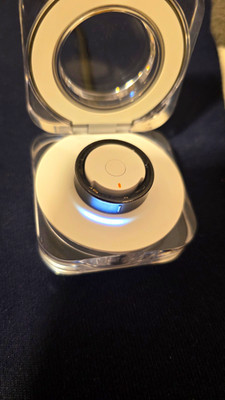 Samsung Galaxy Smart Ring SM-Q509 Titanium Black Größe 9 mit Ladecase