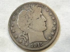 1915 S liberty barber silver half dollar coin
