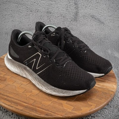 New Balance Fresh Foam X Evoz V3 Mens Size 10 D Black Running Shoes Sneakers