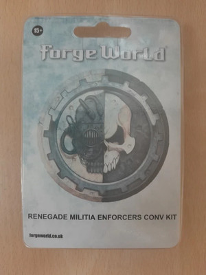 Warhammer 40k Forgeworld Chaos Renegade Militia Enforcers Conversion Kit Neu in OVP GW