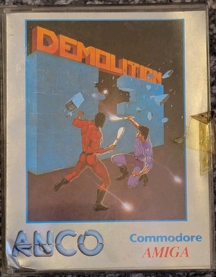 Demolition - Commodore Amiga - Anco - Retro 16-Bit Brick Game - Jewel Case