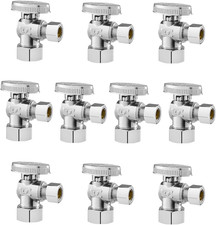 10 Pack XFITTING 1/2 Push Fit x 3/8 OD Compre...