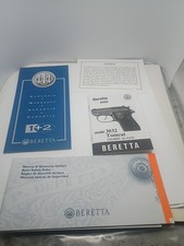 Oem Beretta 3032 32 Auto Tomcat Pistol Instruction Book Owners Manual