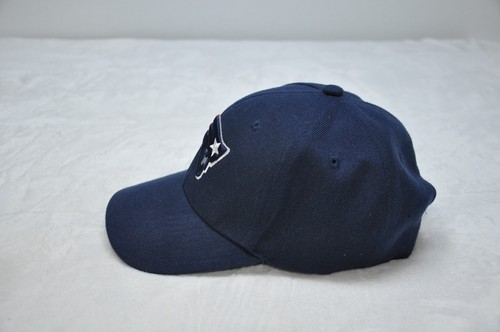 New England Patriots Hat Cap Strap Back Mens Navy Blue NFL Football Team Apparel - Picture 2 of 7