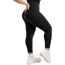 High Waist Plus Size Leggings for Women, Buttery Soft Plus Size Leggings Blac...