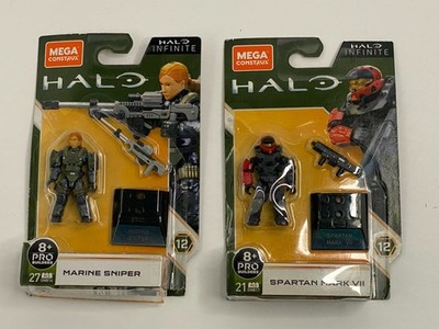 Mega Construx Halo Infinite Set Of 2 Mini Figures