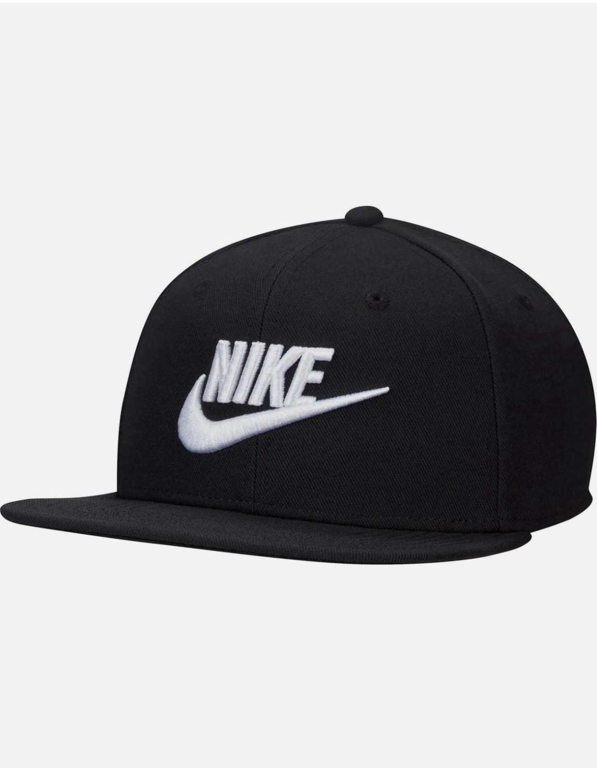 Nike Air Pro Dri-FIT Snapback Hat FB5380-010 Black Flat Bill M/L Authentic