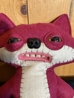 Fuggler Funny Ugly Monster Spin Master Red Maroon Suspicious Fox