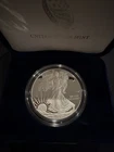 2012-W Proof $1 American Silver Eagle Box, OGP & COA