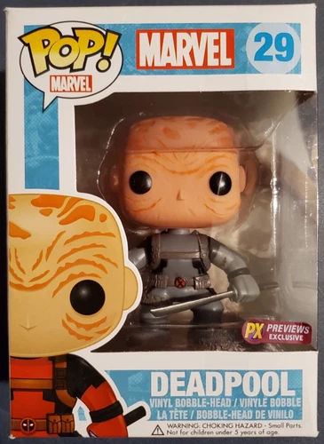 Funko Pop Deadpool #29 Marvel PX Previews Vaulted w/Protector