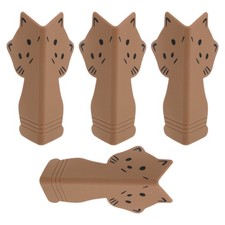  4pcs Safety Wall Corner Protectors, Cartoon Cat Silicone Edge Guard for