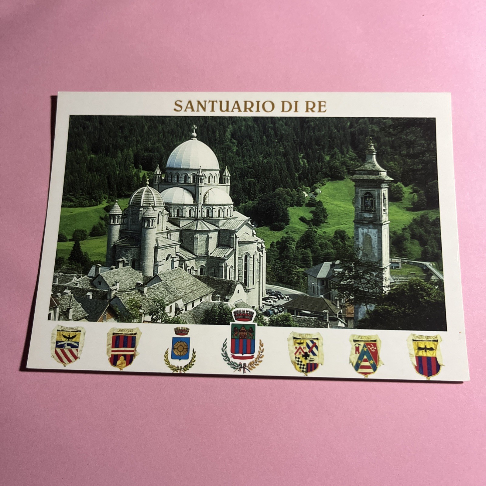 CARTOLINA A COLORI COLLEZIONE - VAL VIGEZZO SANTUARIO DI RE M.70 (NO)