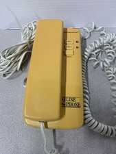  Vintage 80s 90s TL-20 Spectra Corded Phone Two-Line Touchtone Wall Or Table