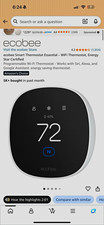 ecobee Thermostat Essential Wi-Fi Programmabl...