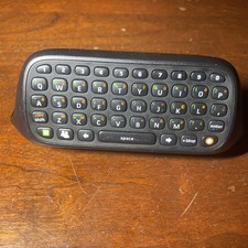 Microsoft OEM Xbox 360 Chatpad Black Text Messenger Chat Pad - TESTED WORKING