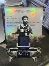 2024-25 Panini NOIR Kyrie Irving Screenplay Jerseys Int'l Holo Silver 06/20!
