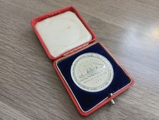 1899 S S Maine Transvaal Boer War Cased Pewter Medallion