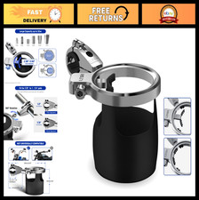 Extra Large Motorcycle Cup Holder 32oz 360 Swivel Heavy-duty Clamp For 78-1 Extra Large Motorcycle Cup Holder 32oz 360 Swivel Heavy-duty Clamp For 78-1
