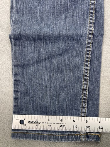 Levis Jeans Youth Boys 16 28x28 Blue Denim 511 Slim Straight Medium Wash Stretch - Picture 6 of 9