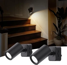 Night Lights Plug into Wall, [2-Pack] Rotatable Night Light with Dusk to Dawn Se
