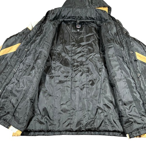NFL New Orleans Saints Bomber Jacket Men’s Size Large Removable Vest Lined - Picture 5 of 21