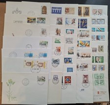 + 37X FINLANDIA 1997 - FDC - ARCHITETTURA - PERSONAGGI FAMOSI - AEREI - ARTE