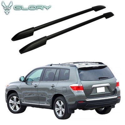 Fits 08-13 Toyota Highlander Roof Rack Cross Bar OE Style 2PCS Side Rail Carrier