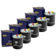 Kraftstofffilter 5 X SCT ST768 für Mercedes CLK E Klasse G GL M Sprinter Smart