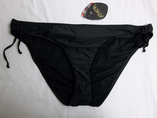 black bikini bottoms size 16