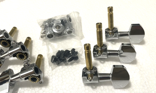 PRS Paul Reed Smith Phase III Locking Custom 408 P22 P24 SC Guitar Tuner CHROME - Foto 6 di 7