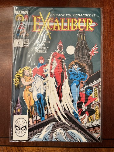 Excalibur, Marvel, Oct 1988, #1, 1st app Widget, !st Monthly Series!