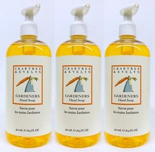 3 Crabtree Evelyn GARDENERS Liquid Hand Soap Wash 16.9 oz