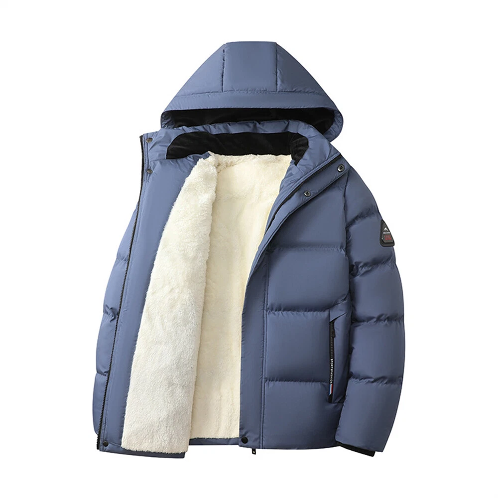 Men's Warm Winter Cotton Down Jacket Fashion Jacket Casual Coat