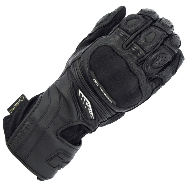 richa carbon winter waterproof leather gloves