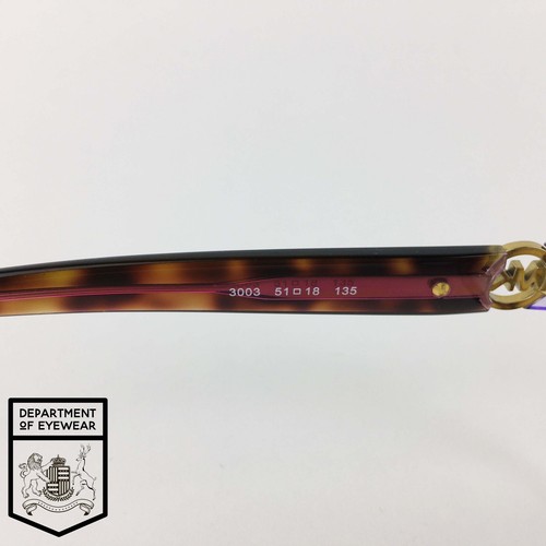 MICHAEL KORS eyeglasses TORTOISE RECTANGLE glasses frame MOD: MK8001 (RAVENNA) - Picture 5 of 10