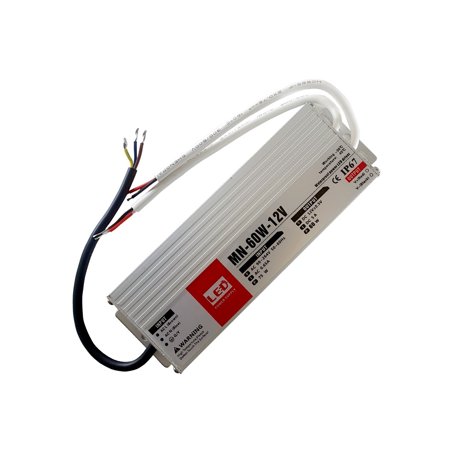 DC 12V LED Driver Power Supply Transformer 240V IP67 Ultra Slim LED