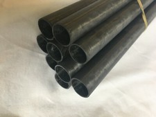 Carbon Fiber Tubing 43.5" / 110.5cm Matte Finish 100% Made In USA. 1.45mm wall