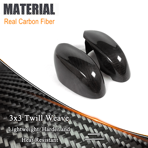 Tapas de espejo retrovisor exterior Mirror Cover Cap para BMW Z4 E85 2002-08 Add-on Carbon - Imagen 8 de 9